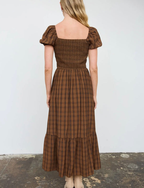 Celi dress in brown